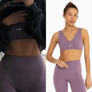 SET Active Sporty Dip Bra Biker Shorts Set